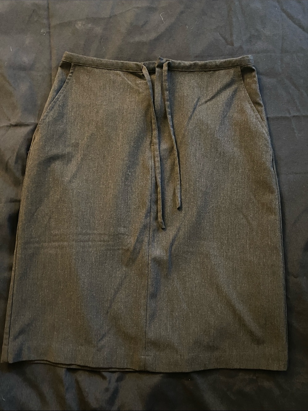Women’s GAP Gray Drawstring Skirt